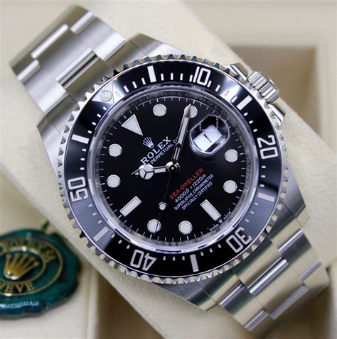 rolex sea dweller 4000 single red|rolex sea dweller 4000 review.